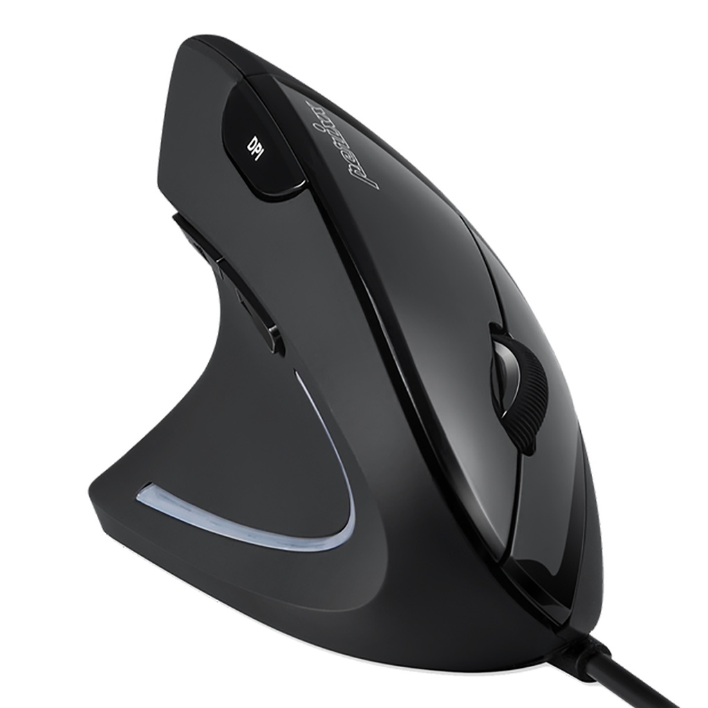 [PERIMICE513L] Mouse Zurdo Ergonómico Usb Perixx 513