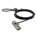 Linga De Seguridad Unno Tekno Para Notebook 4 Dígitos