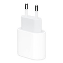 Cargador de pared usb c apple 20w carga rápida retail