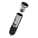 Cargador + Auriculares Bt Para Auto Tzumi Android Iphone