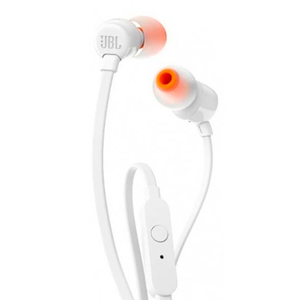 [JBLT110WHTAM] Auriculares Cableados 3,5mm Jbl Tune 110 9mm