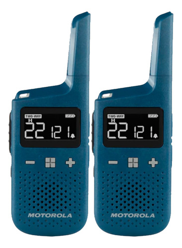 Radio 2 Vías Motorola Talkabout T383 40km 22 Canales Ip54