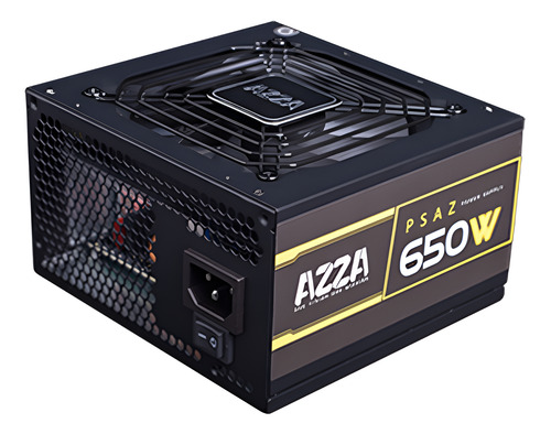 Fuente Para Pc Azza Psaz-650w - 650w. Atx. 80 Plus Bronze.