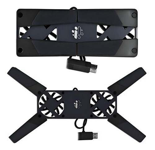 Fan Cooler Para Notebook Vibe Va10cf 10" A 12" Plegable