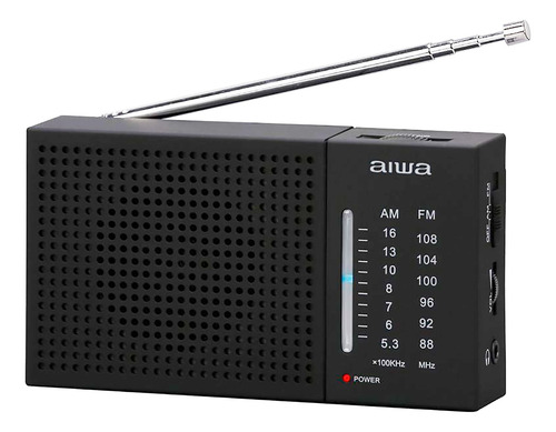 Radio Analógico Am Fm Portátil Aiwa Awfml2 0,3w