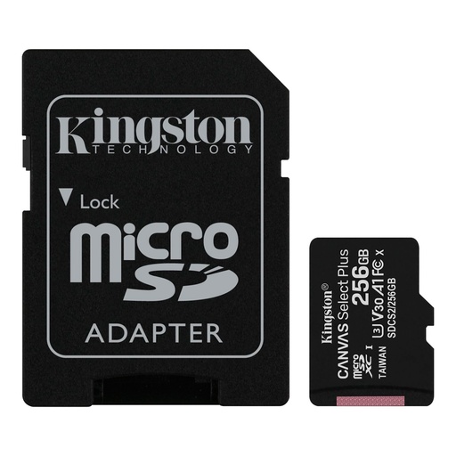 [SDCS2256GB] Memoria Micro Sd Kingston 256gb 100mb/s 85mb/s