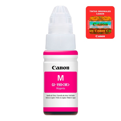 [0669C001AB] Botella De Tinta Canon Magenta Gi-190 M 70ml
