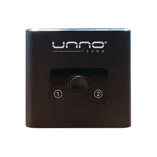 [HB1201BK] Switch Bidireccional Hdmi Unno Tekno 2 Entradas