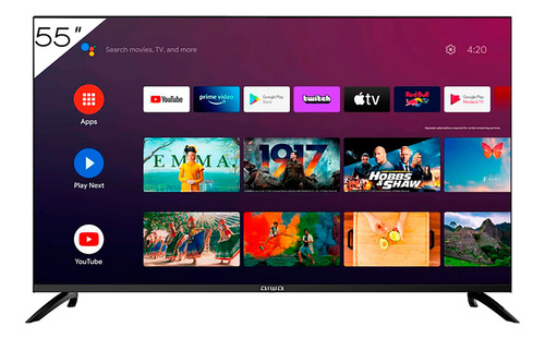 [AW55B4KFL] Smart Tv Aiwa 55" LED 4k Hdr Google Tv Comando De Voz