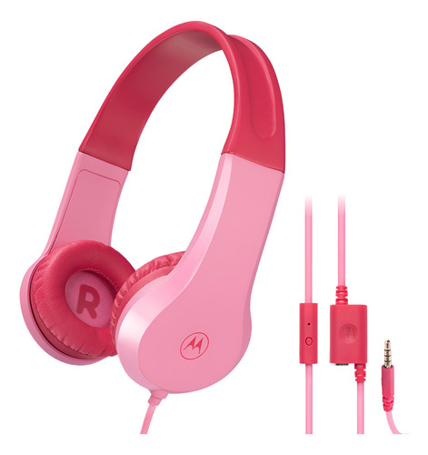 [MOTJR200PK] Auriculares Para Niños Motorola Moto Jr200 3,5mm 30mm