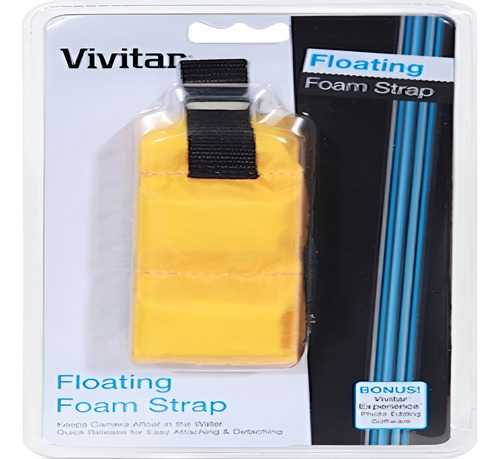 [VIVFLTSTR] Correa De Espuma Flotante Vivitar Resistente Al Agua