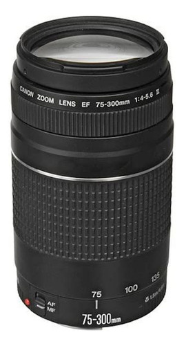 [CALE75300] Lente canon ef-s 75-300mm f/5.6 aumento máximo 0,25x