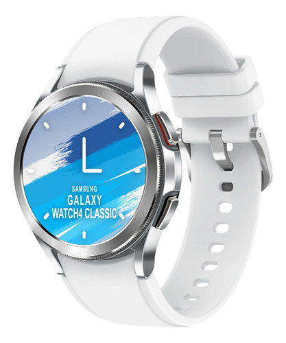 [SAMR890SLV] Smartwatch Watch4 Samsung 46mm Wifi Bluetooth Gps