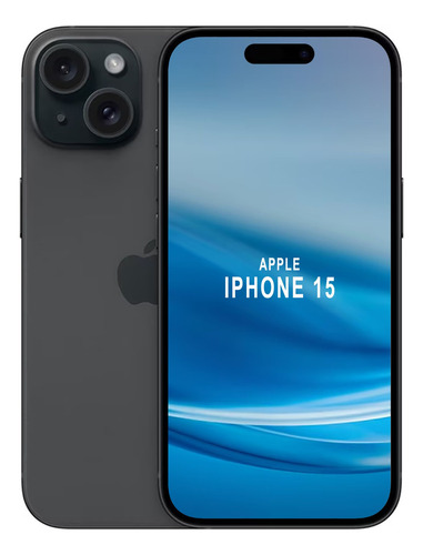 [IP15128GBBK] Iphone 15 6,1" 5G 6gb 128gb Dual Cam 48mp
